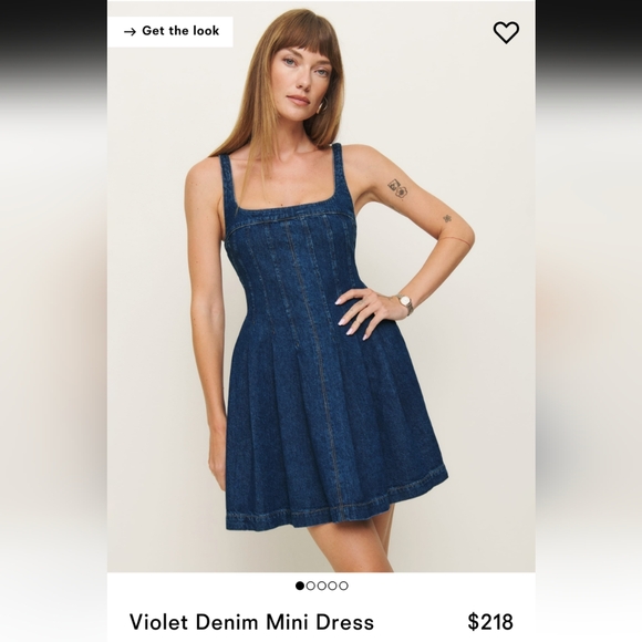 Reformation Dresses & Skirts - Reformation Violet Denim Mini Dress